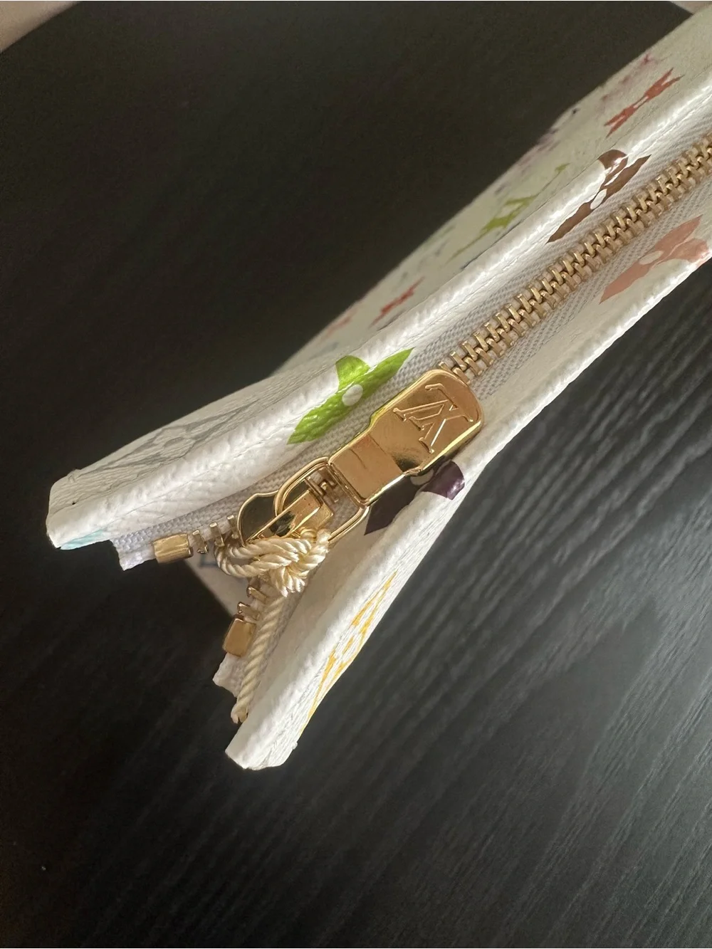 LV x TM Louis Vuitton x Murakami Multicolor Pochette Toilette MM 19